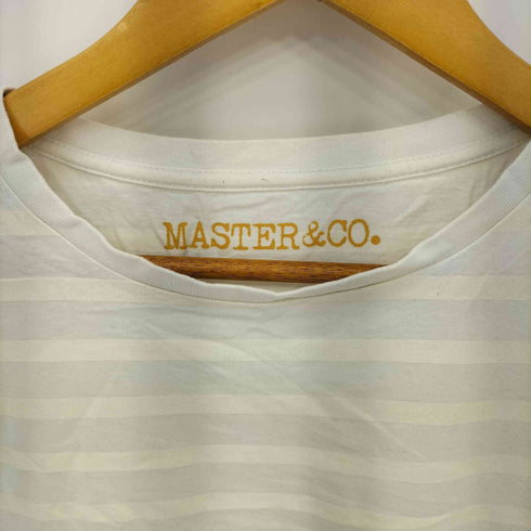マスターアンドコー MASTER&CO. ボーダー クルーネックロンT ロングスリーブTシャツ メンズ JPN:1